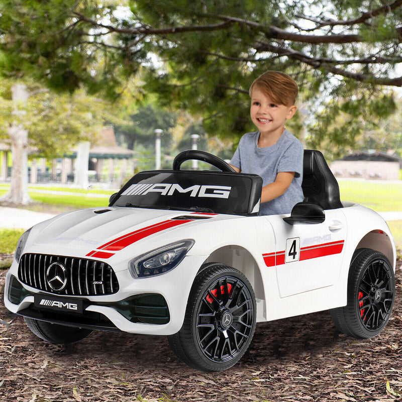 Kimbosmart 12V Children's Electric Ride-On Vehicle Powered by Battery with Remote Control