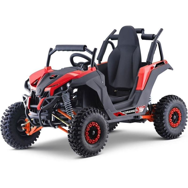 MotoTec Raider Children's UTV 48v 1200w Full Suspension Crimson