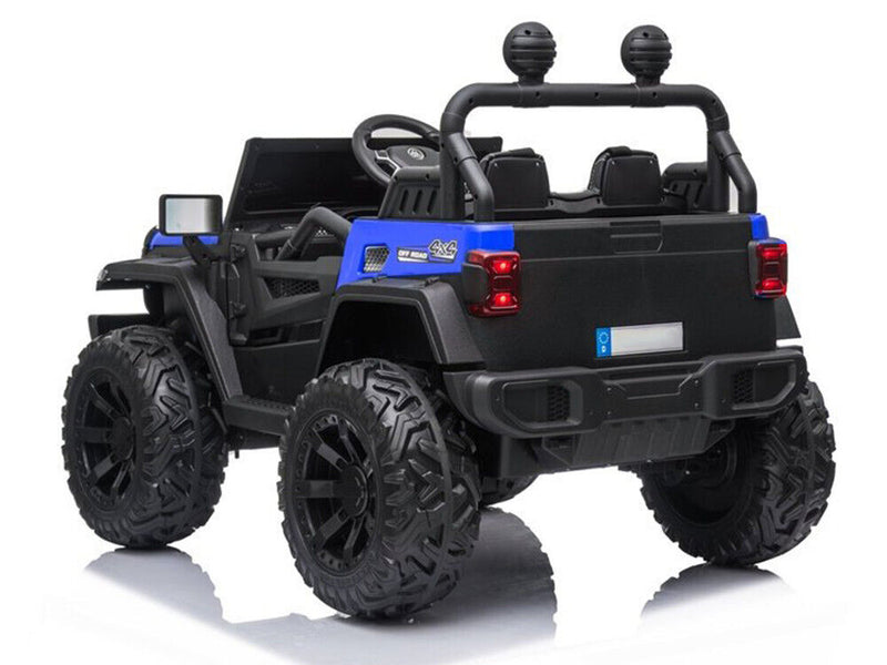 12V Children's Ride-On Jeep with Rubber Tires, 4WD, and Wireless Control