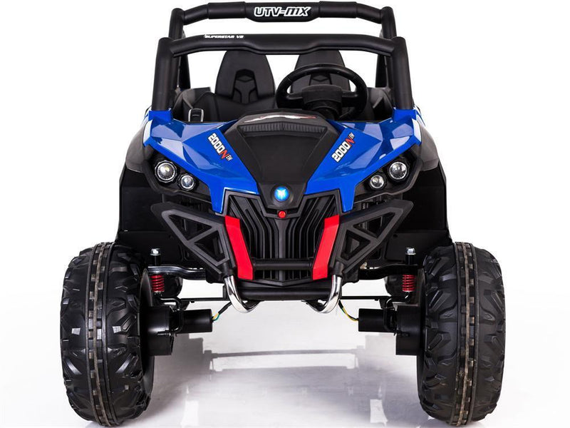 Electric UTV Children's Ride On 12V Battery Operated 4x4 Utility Vehicle 2-Seat Car