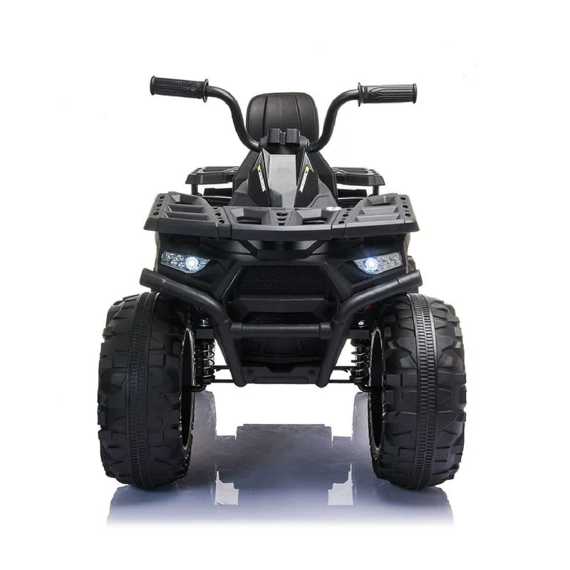 Miniyam 24V Electric ATV for Kids with LED Headlights - Black