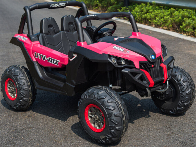 Pink Mini Moto UTV 4x4 12v Ride-On Toy (2.4ghz Remote Control)