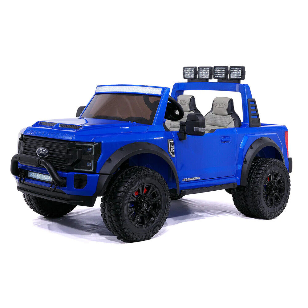 24V FORD F450 SPECIAL EDITION CHILDREN S RIDE ON TRUCK TOY 2 SEATS ILL