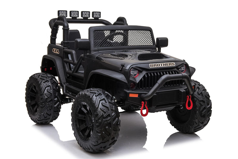 Rev Up the Fun with Our Remote Control Ride-on Car for Kids - Featuring Foot Pedal, LED Lights, and Music!