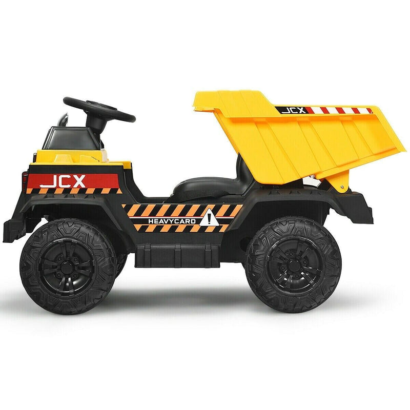 Electric Dump Truck Ride-On Toy for Kids - Perfect Gift for Construction Enthusiasts!