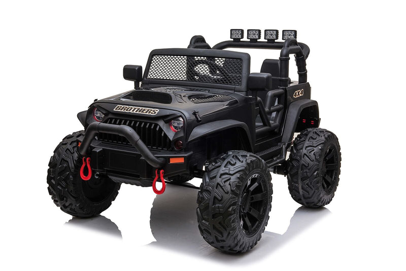 Rev Up the Fun with Our Remote Control Ride-on Car for Kids - Featuring Foot Pedal, LED Lights, and Music!