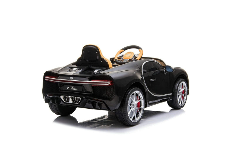 DAKOTT Bugatti Chiron Electric Ride-On Vehicle in Sleek Black