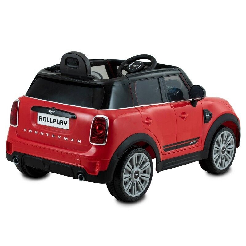 Rev Up Your Child's Playtime with the 6V Mini Cooper Ride-On - Red