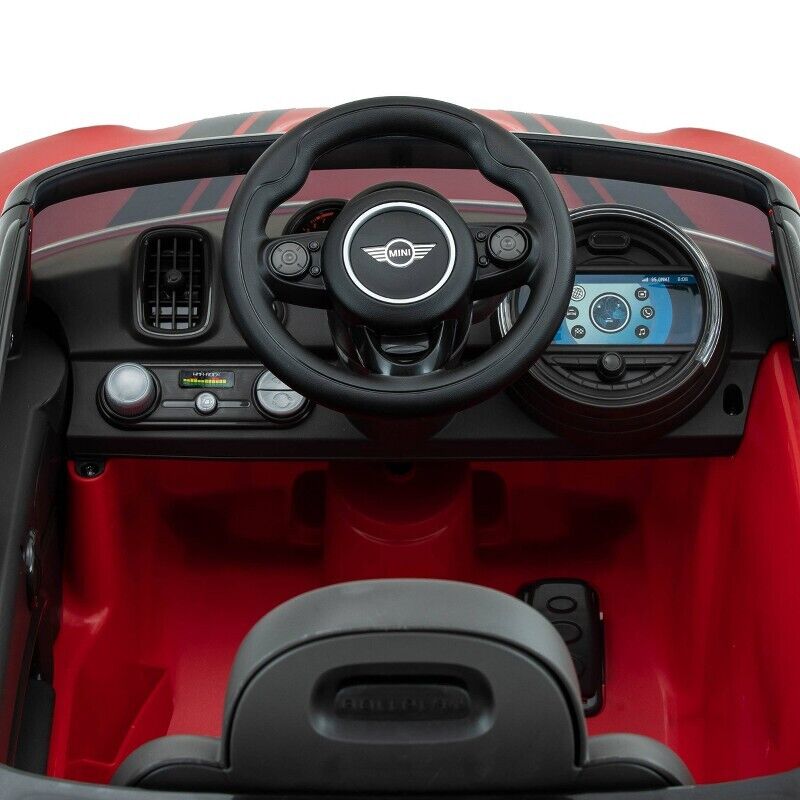 Rev Up Your Child's Playtime with the 6V Mini Cooper Ride-On - Red