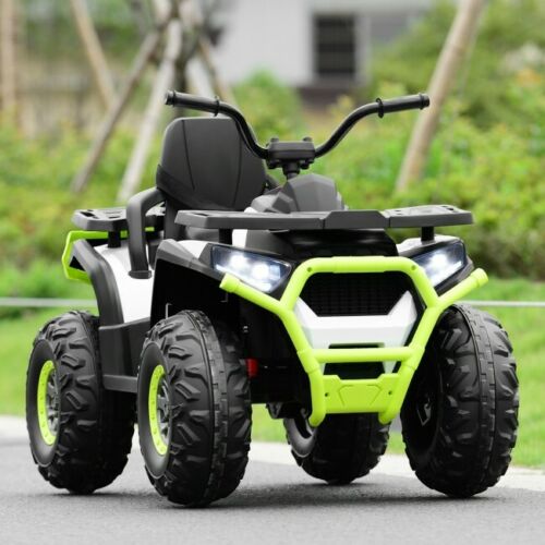 MP3 LED Lights Ride On Toy for Kids: Electric 4-Wheeler ATV Quad