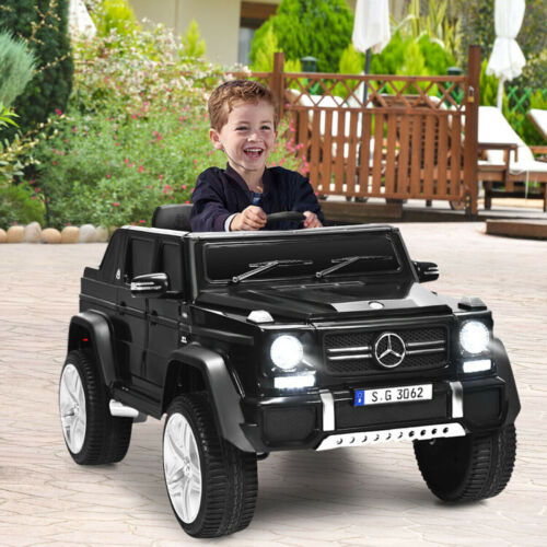 Licensed Mercedes-Benz Kids Ride-On Car with 12V Battery