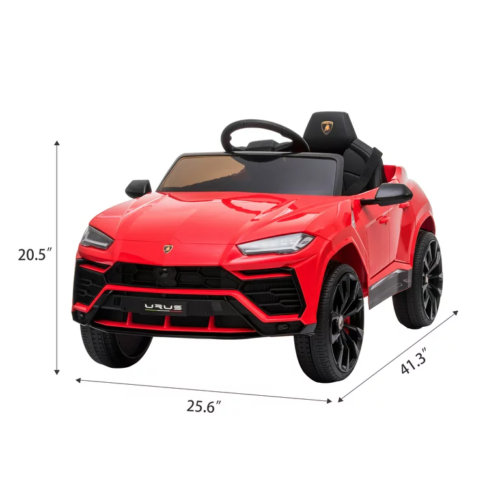 Licensed Lamborghini Urus Kids Ride-On Truck with Remote Control - 12V Battery Powered