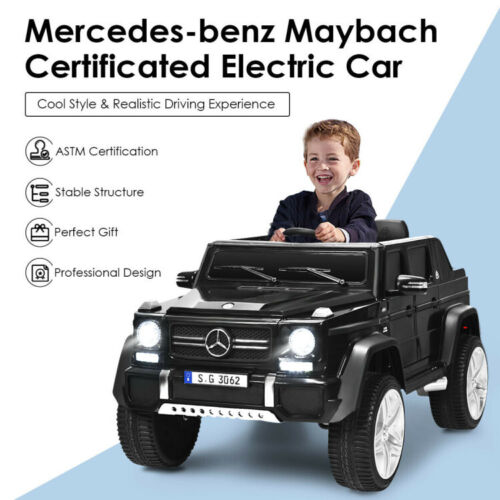 Licensed Mercedes-Benz Kids Ride-On Car with 12V Battery