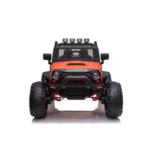 Orange Dual Control Kids Ride-on Vehicle with 40W*2 12V9AH*1 Power Supply