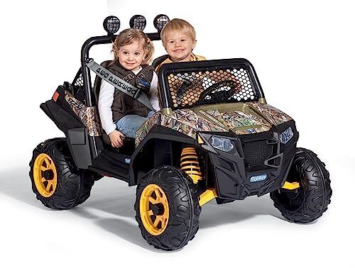 Polaris RZR 900 CAMO Electric Ride-On, Multi-Toned, Age 12+