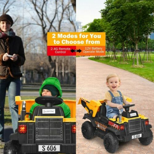 Rev Up Your Child's Imagination with the Electric Dump Truck Ride-On Toy