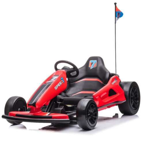 24V Kids Electric Racing Car with Drift Mode - Battery Powered Ride-on Toy