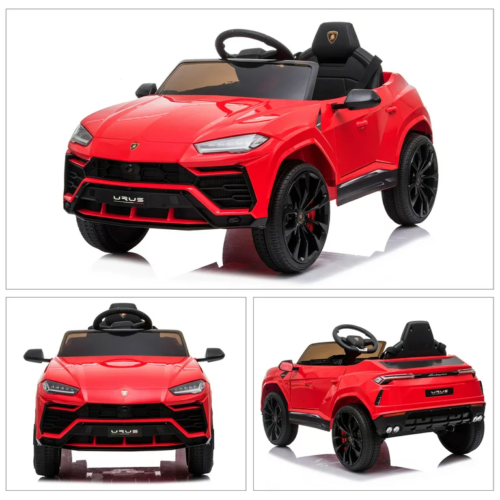 Licensed Lamborghini Urus Kids Ride-On Truck with Remote Control - 12V Battery Powered