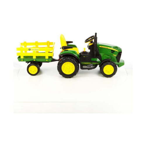 John Deere Electric Tractor Trailer Ride-On for Kids: A Fun and Exciting Toy for Little Farmers!