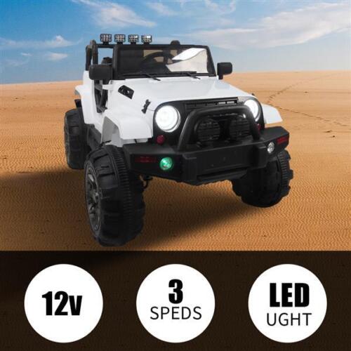 12V Kids Ride On SUV with MP3, RC Remote, LED Lights and Safety Features