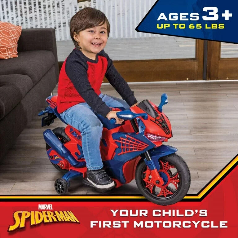 Spiderman motorbike 2025 for kids