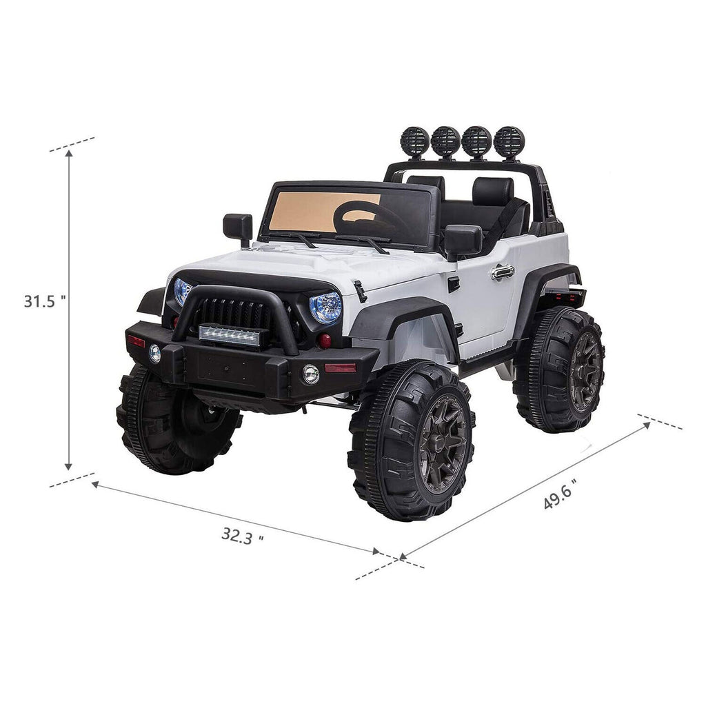 Battery powered hot sale jeep wrangler