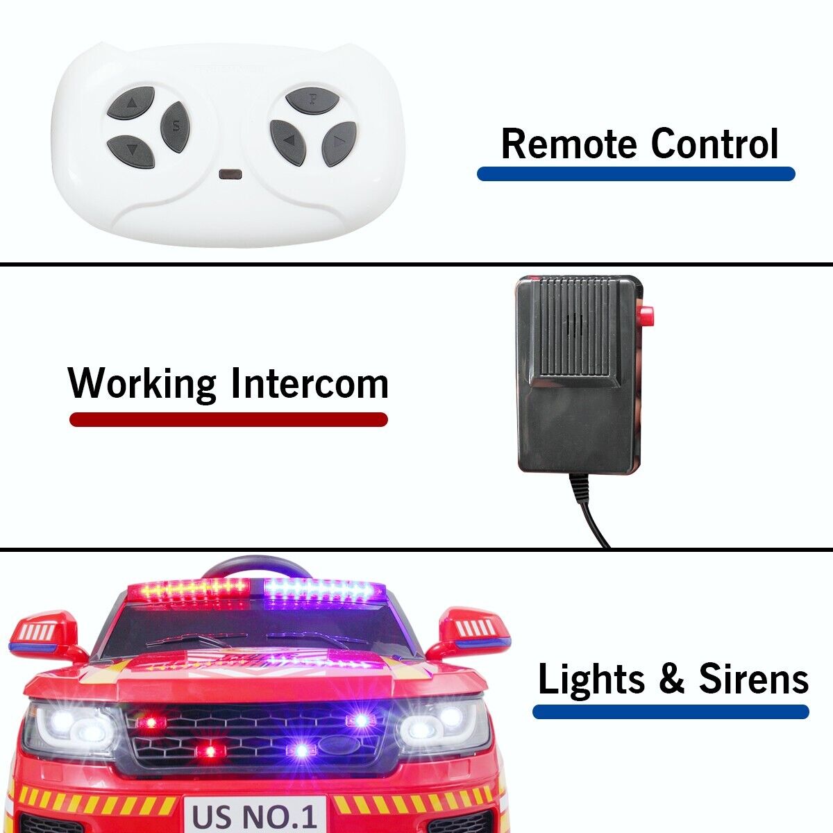 Remote control police cars with working lights on sale