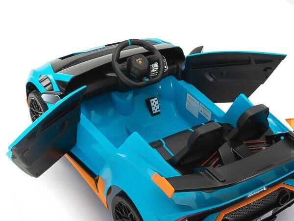 Tobbi 12V Kids Electric Lamborghini Sto Sports Car with Remote Control Size 46.06